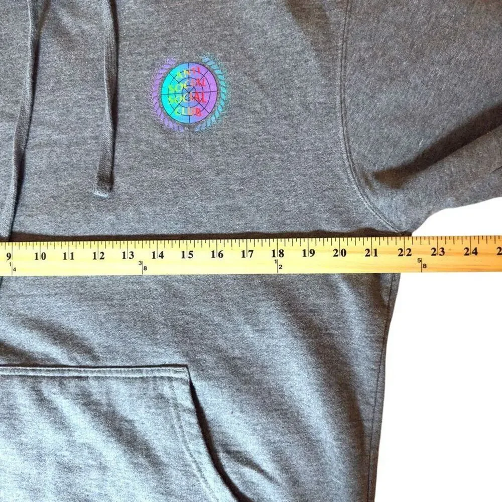 Anti Social Social Club 2021 Gunmetal Heather New World Boredom Hoodie Men’s M - Picture 13 of 14
